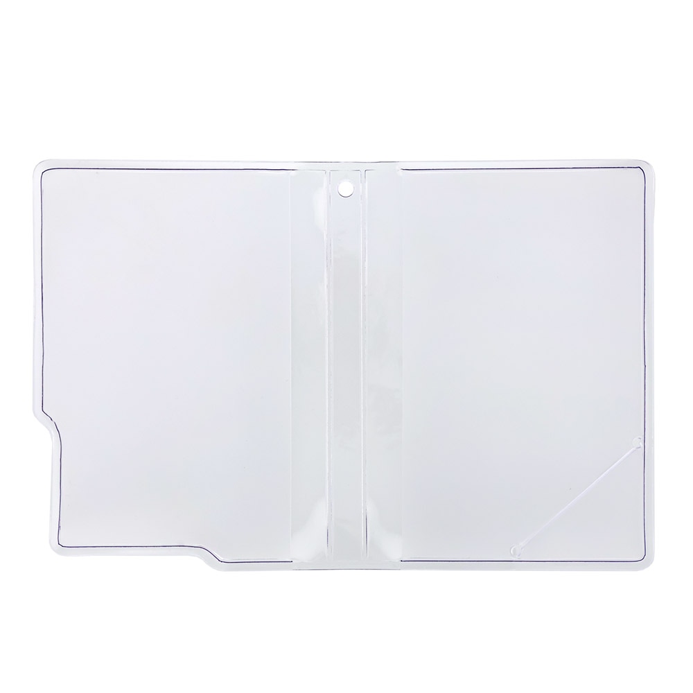 PVC製 フォトカードホルダー ダブル クリア