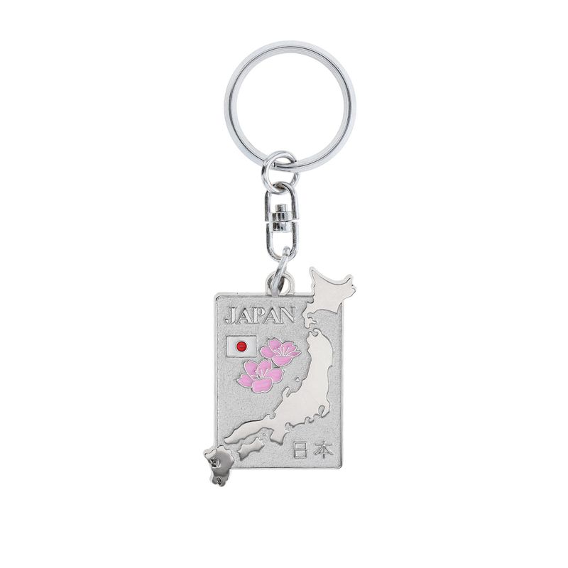 二重リングキーホルダー 三角押 307 ゴールド 【在庫限り】｜パーツ