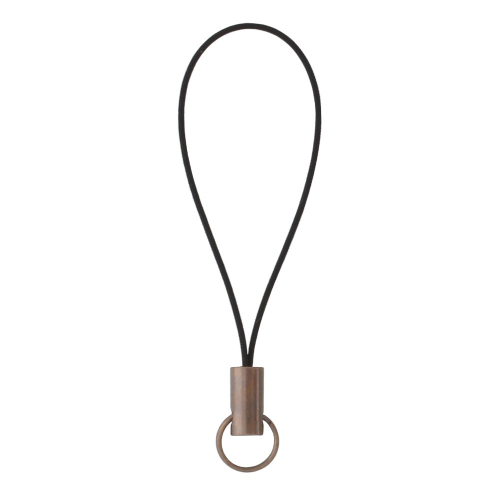 携帯松葉ストラップ RS-C 0.6×6リング付き ブロンズ  【在庫限り】