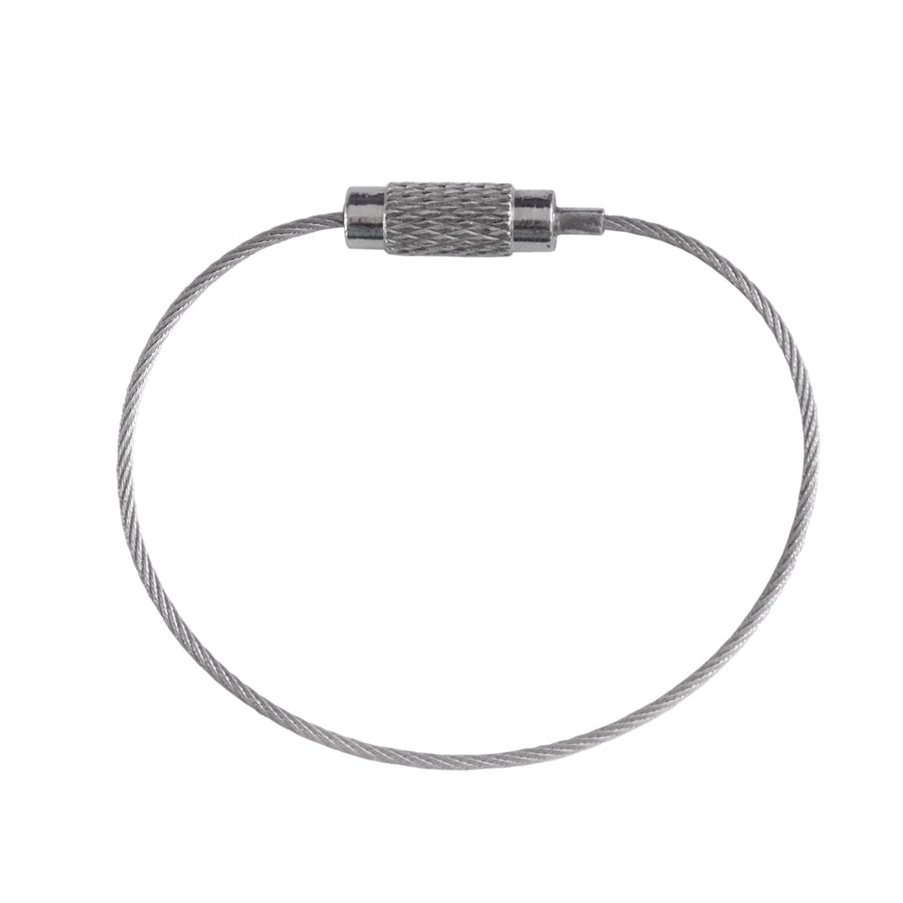 ワイヤーキーホルダー Y15/15cm ステンレス｜パーツ材料の通販 大王