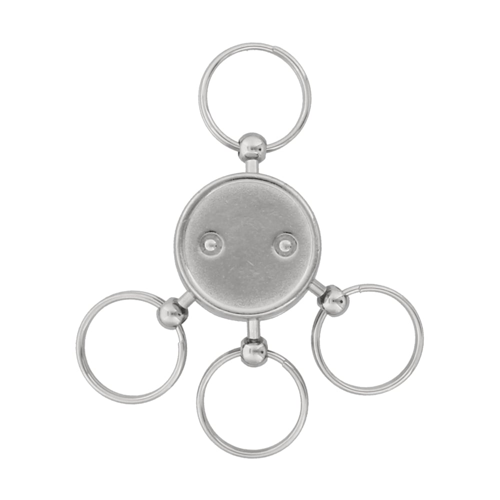 ロータリーキーホルダー K27 ニッケル｜パーツ材料の通販 大王製作所