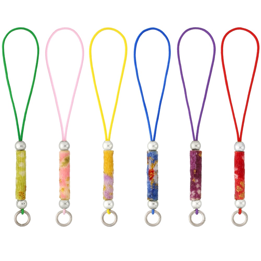 ★詰め合わせパック★ ちりめん松葉紐 （6色×各10本セット）【在庫限り】