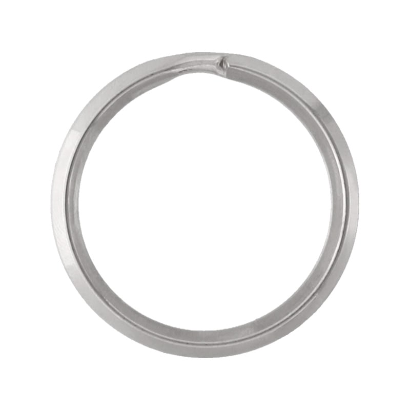 三角押二重リング 3N φ2.0×内25mm ニッケル