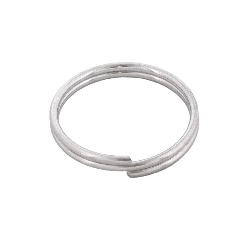 二重リング（巻放し） IR1.0×内15mm ニッケル｜パーツ材料の通販 大王