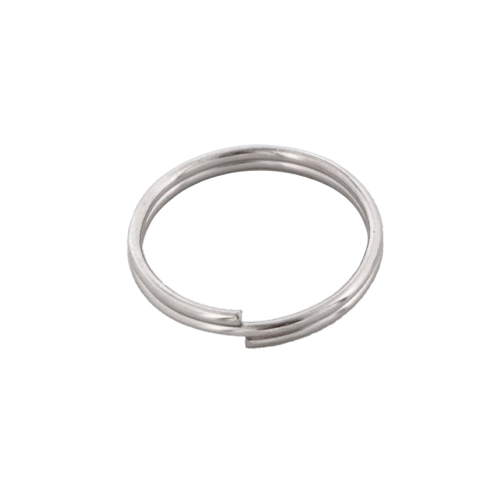 二重リング（巻放し） IR1.0×内15mm ニッケル｜パーツ材料の通販 大王