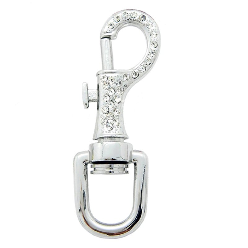 ラインストーン付フック 鉄砲ナス 2327 ニッケル 【在庫限り】【SALE】