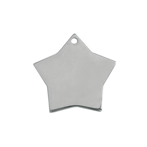 メタザ材料 星型プレート PTSTr1510 磨き加工 ニッケル （5枚～）