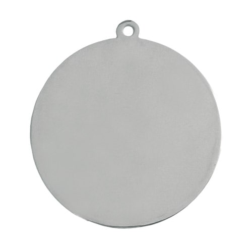 メタザ材料 丸型プレート PTCRd40 磨き加工 ニッケル （5枚～）