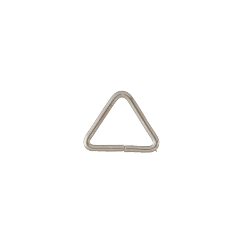 鉄製三角カン 線径φ1.0×9mm ニッケル