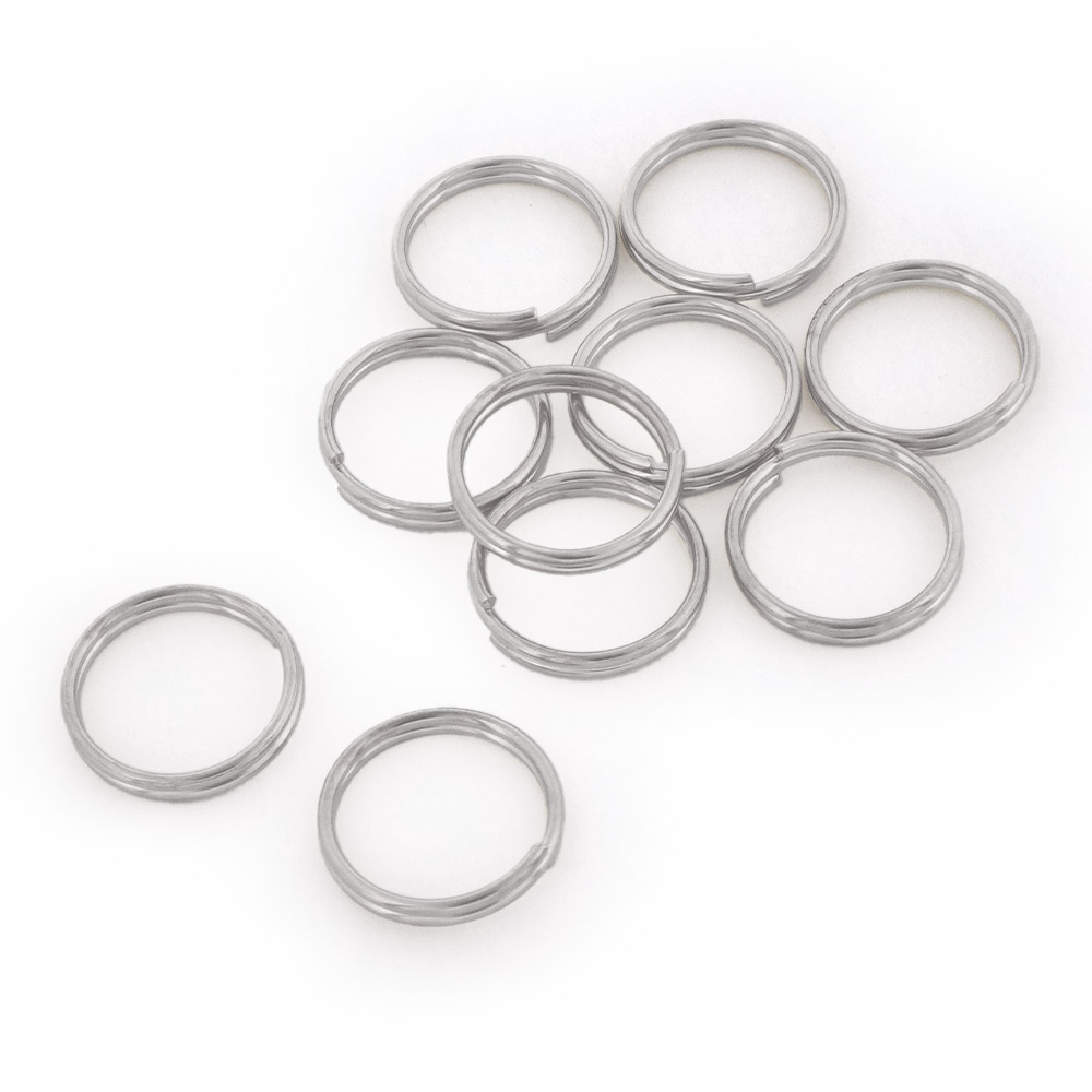 二重リング（巻放し） IR1.0×内12mm ニッケル