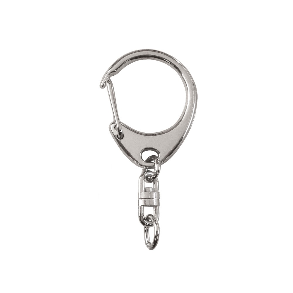 ワンタッチキーホルダー 555 Lサイズ ニッケル