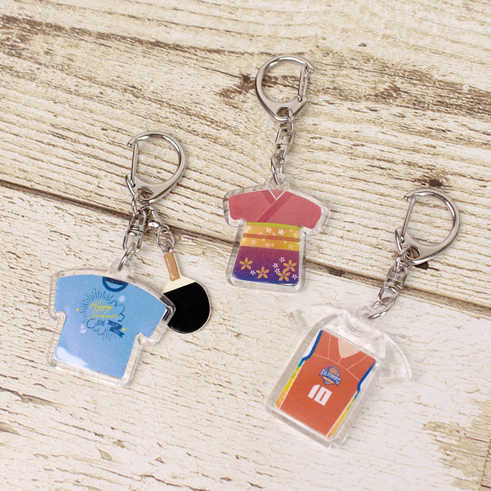 ハメパチ ユニフォーム型パンツ付 KUP27 キーホルダー 555 S 付き