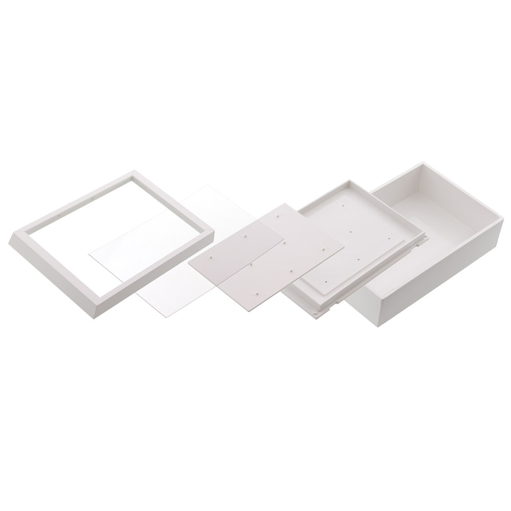 額縁BIG 小物入れ ボックスパーツ 5点セット ブラック／ホワイト