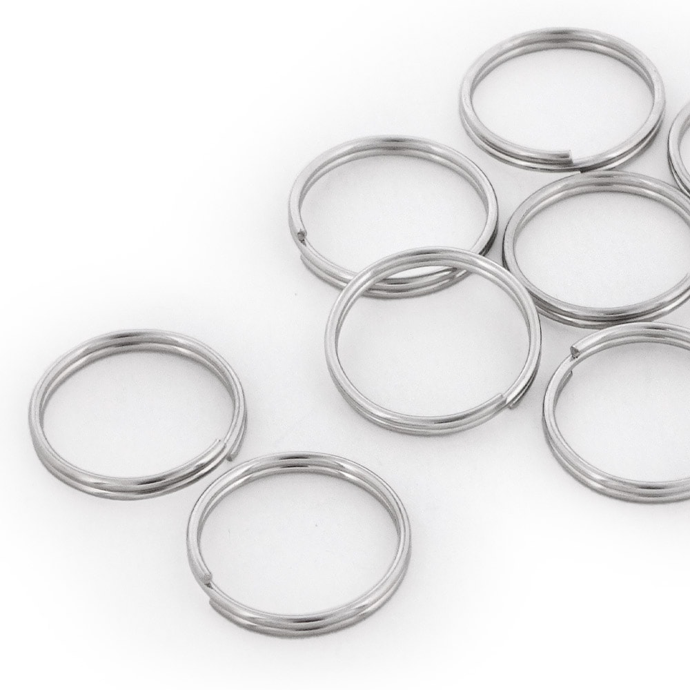 二重リング（巻放し） IR1.2×内18mm ニッケル｜パーツ材料の通販 大王