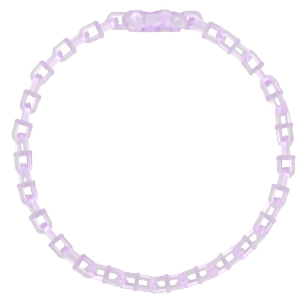 プラスチックチェーン チェーンLOX リリース クリアパープル｜パーツ