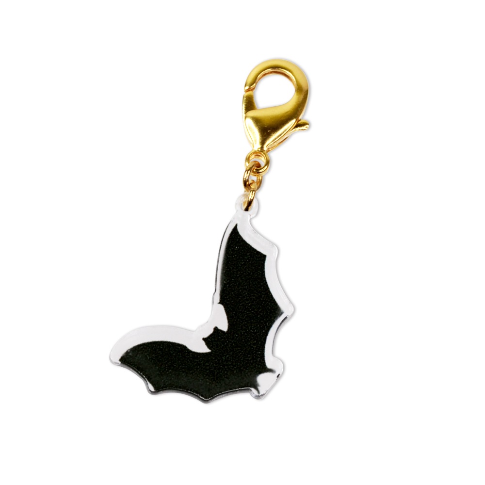 ハロウィン カニカンフック付きチャーム コウモリ｜パーツ材料の通販