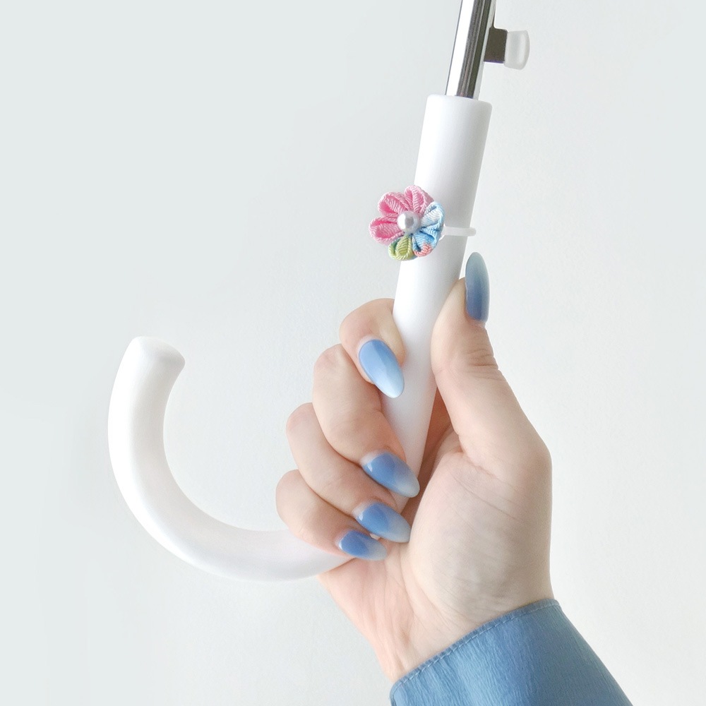 マルチマーカー用 パーツセット 樹脂皿パーツ 13mm & 蓄光シリコンリング 持ち手タイプ