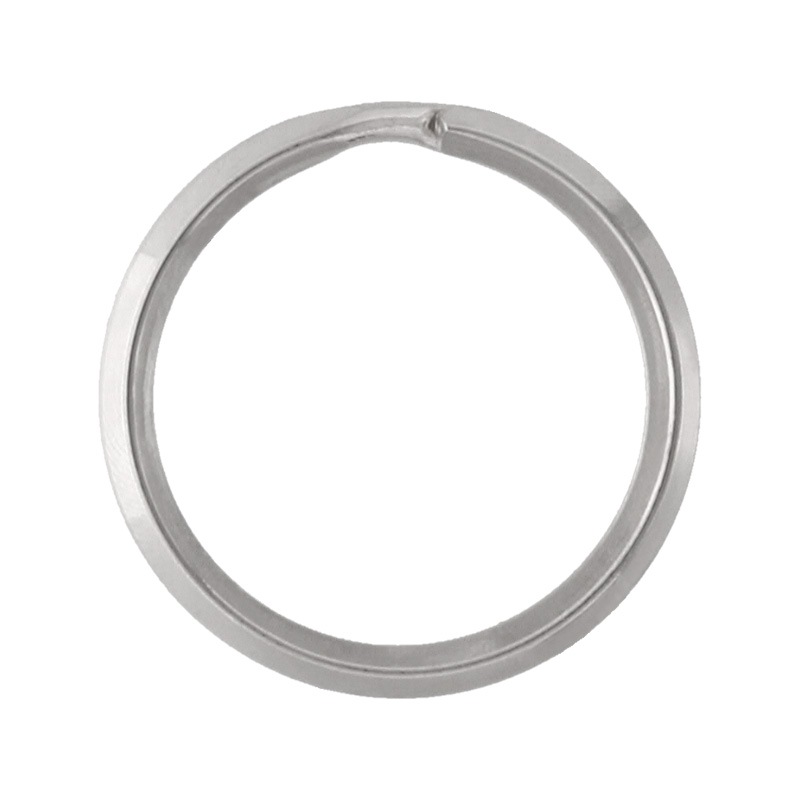 三角押二重リング 3N φ2.0×内25mm ニッケル