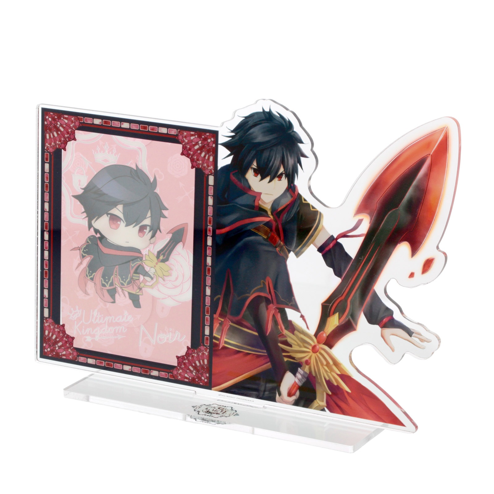 アクリルスタンドポケット カードサイズ 68×95×2mm クリア 無地