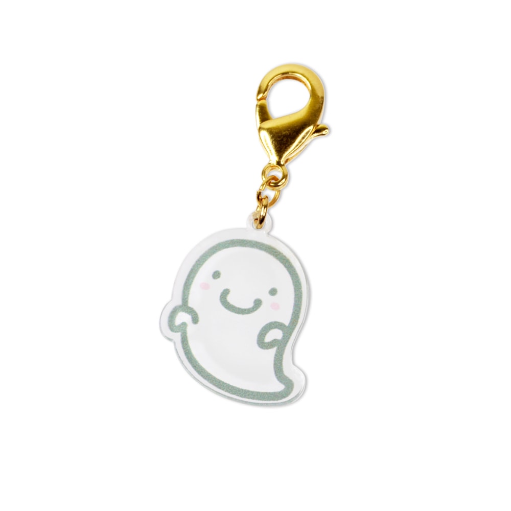 ハロウィン カニカンフック付きチャーム おばけ｜パーツ材料の通販