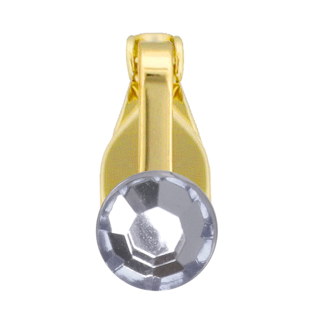 クリップアクセサリー 誕生石カラー 布クリップ マスククリップ ゴールド