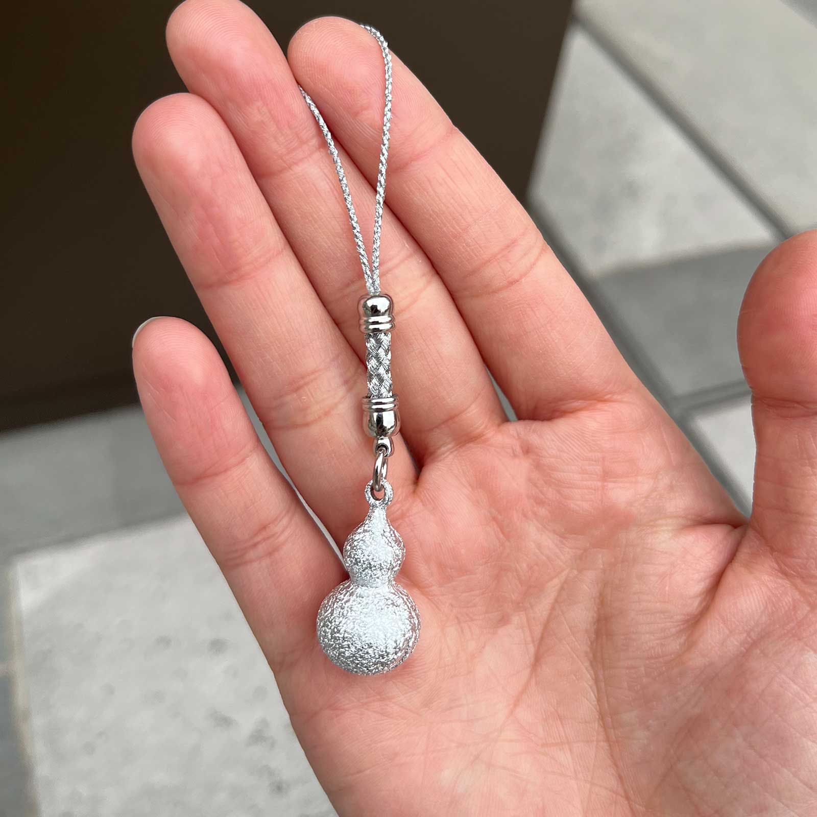 ○オルゴールのような癒しの音色○ 開運お守り 水琴箪 六瓢箪 レッド