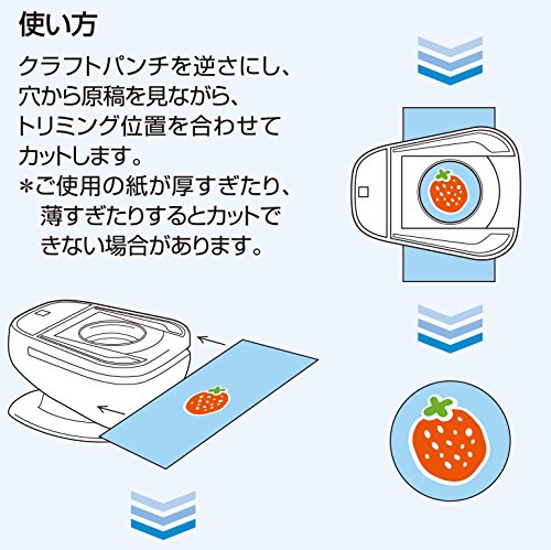簡易カッター クラフトパンチ φ54mm丸型 M54用 （ABC-M54K）｜パーツ