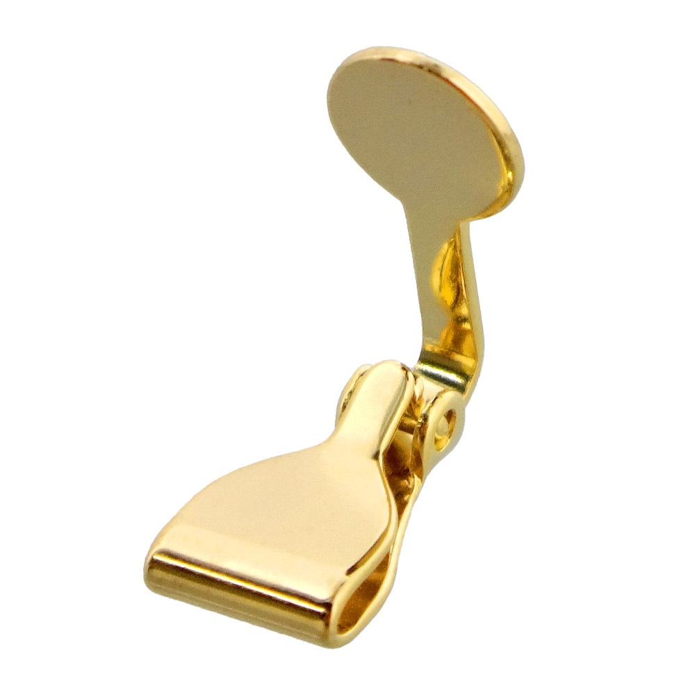 アクセサリー用パーツ 布クリップ マスククリップ ゴールド