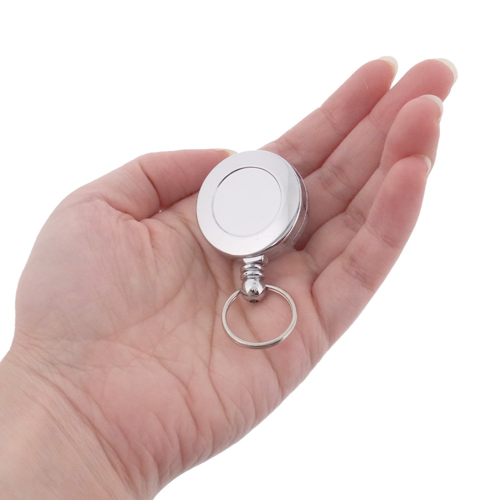 リールキーホルダー P203 ホワイト｜パーツ材料の通販 大王製作所