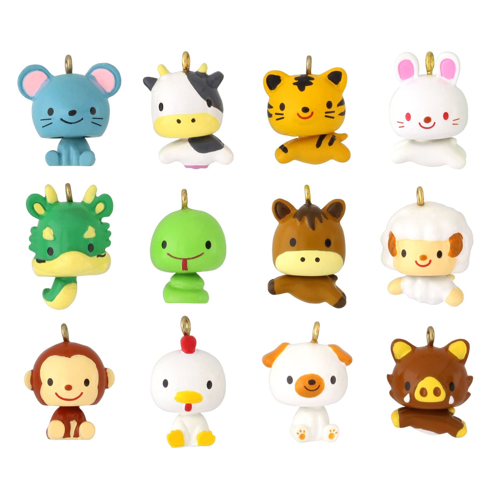 ☆可愛い十二支☆ 首振りマスコット 子（ねずみ）｜パーツ材料の通販