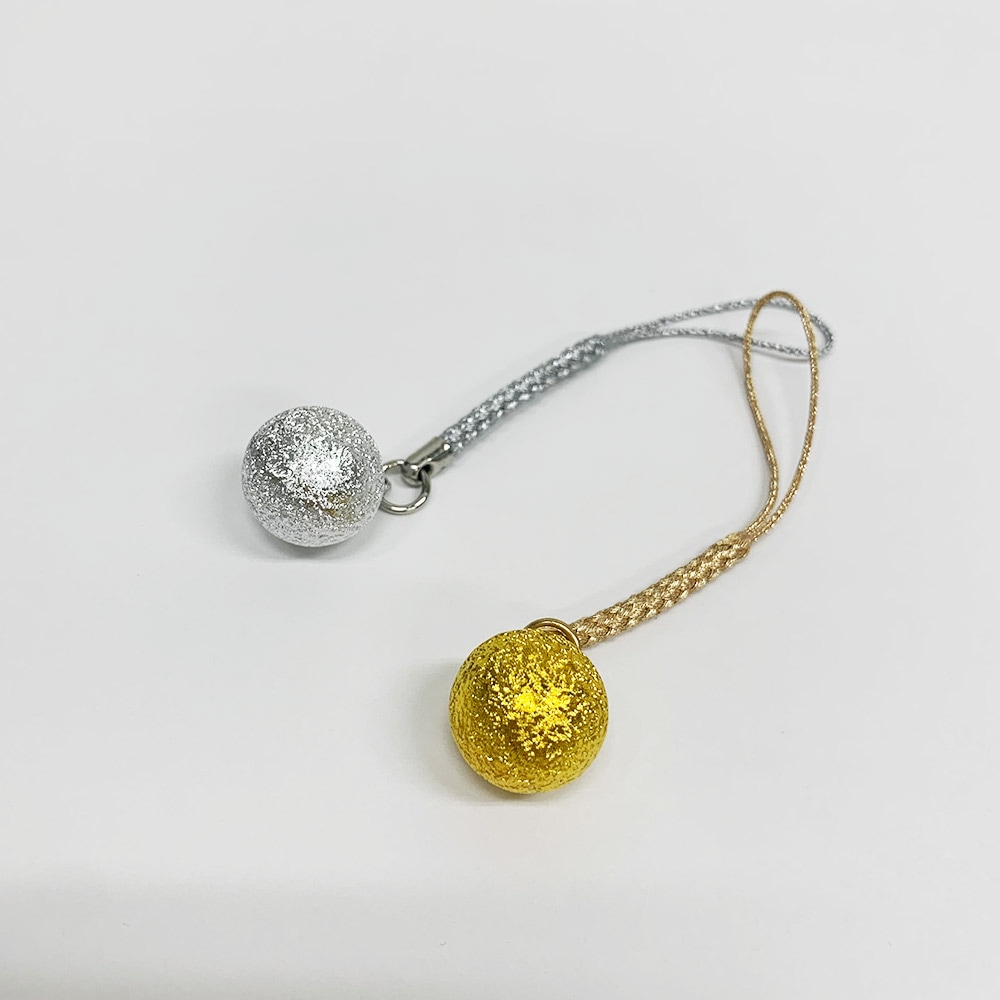 オルゴールのような癒しの音色 水琴鈴 チヂミ 銀 本体のみ