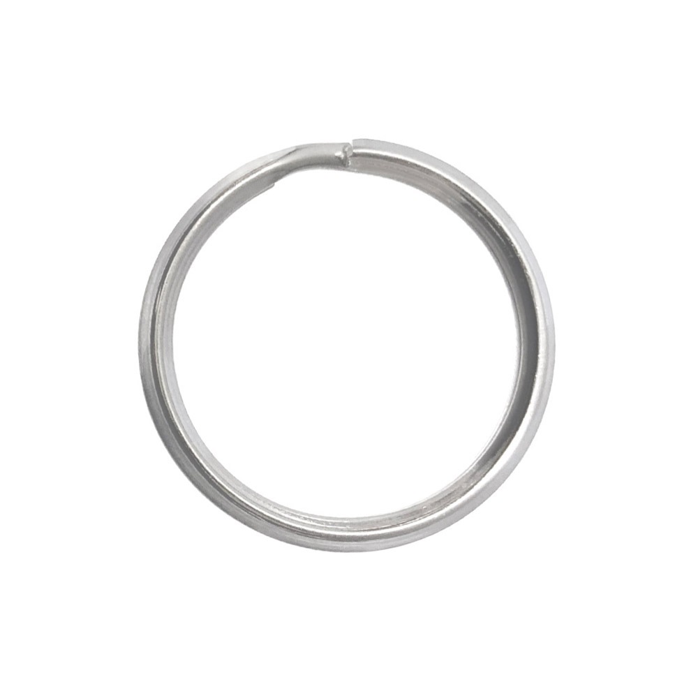 三角押二重リング SL2.0×外30mm ステンレス生地