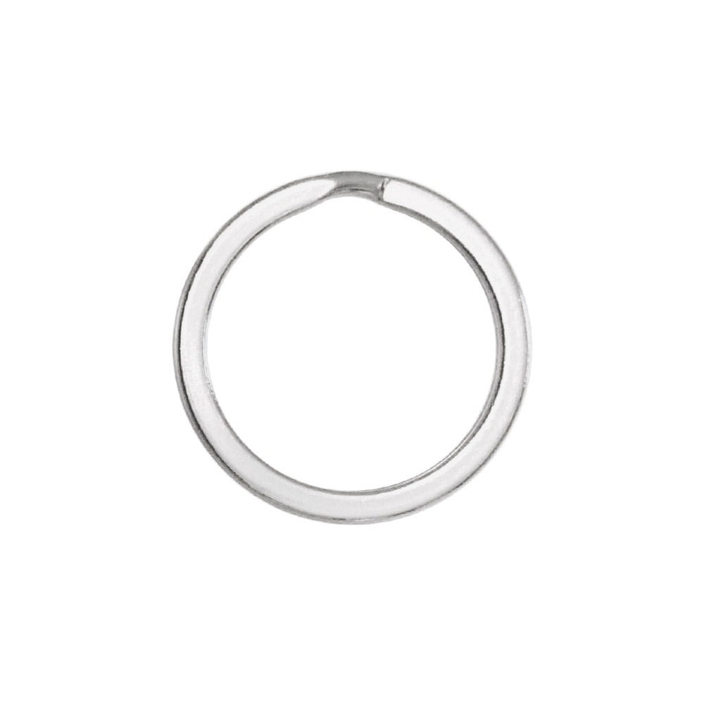 平角押二重リング 1NF 外径25mm ステンレス生地