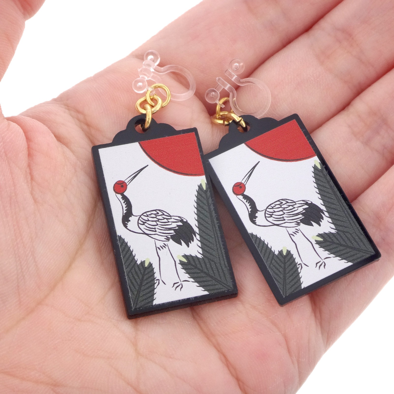 花形イヤリング 八重桜 一輪ピアス/イヤリング | tomoka craft&accessory