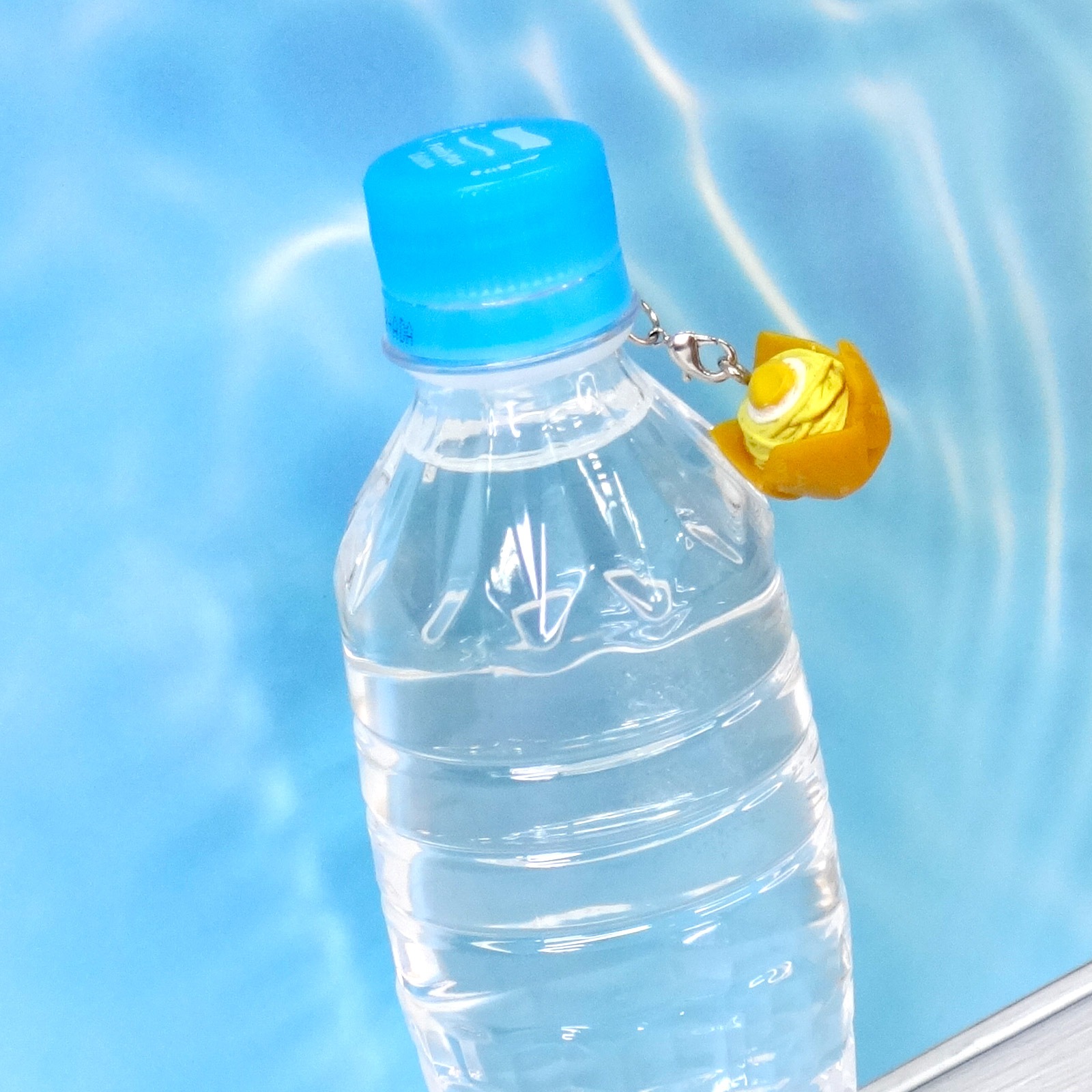 アンブレラマーカー 持ち手タイプ カニカンフック付き ゴールド 5個セット パープル