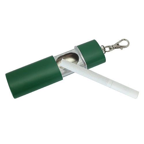 喫煙者のマナー♪携帯灰皿 平型/グリーン CA03 【SALE】【在庫限り】