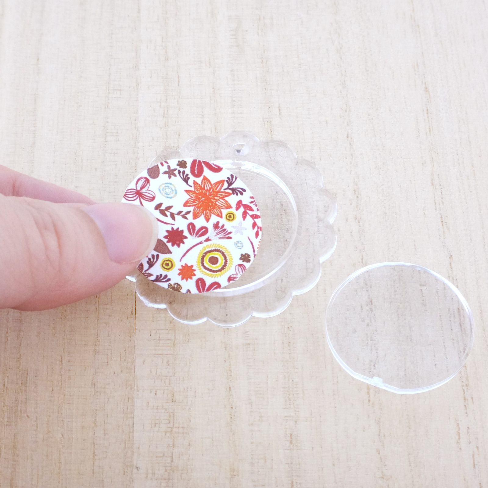 ハメパチ フラワー型 KF25 本体のみ （CAA-F25A）