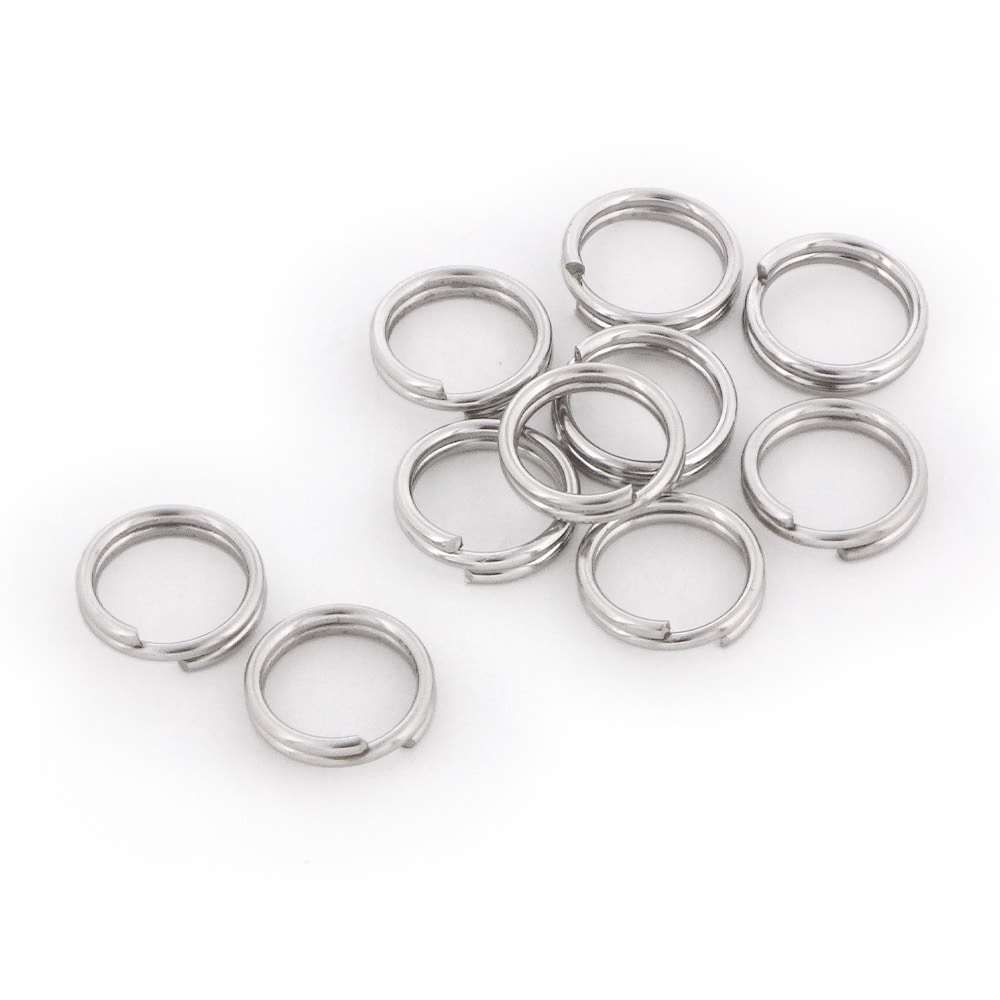 大幅値下げ　リングまとめ　生前整理　メッキリング 二重リング（巻放し） IR1.2×内18mm ニッケル｜パーツ材料の通販