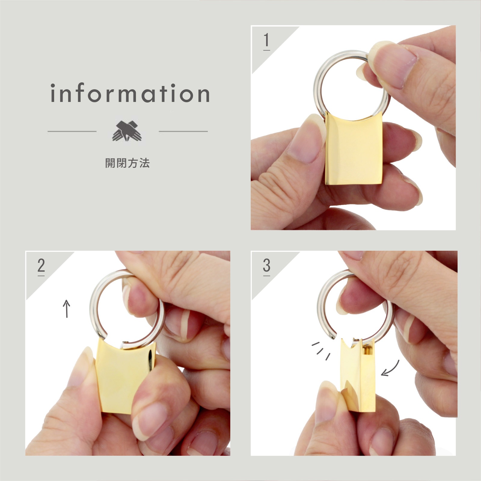 セレブリティキーホルダー　プルトップタイプ N-2 アーム丸線 【SALE】【在庫限り】