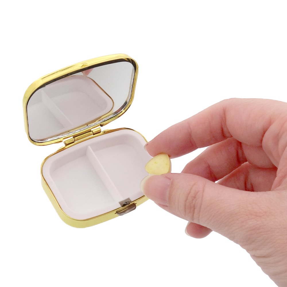 アイラッシュケース（鏡付き） ゴールド B325-2｜パーツ材料の通販