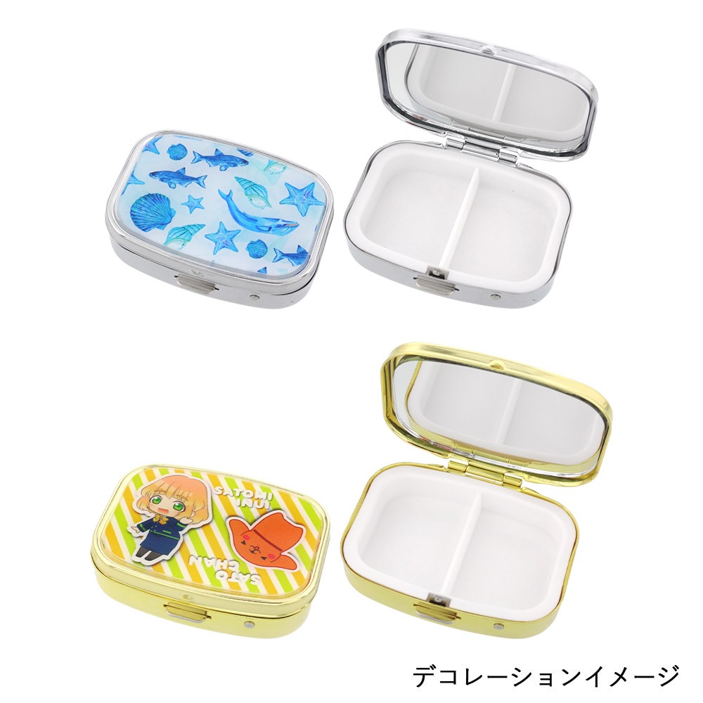 アイラッシュケース（鏡無し） アンティーク調 B325-2