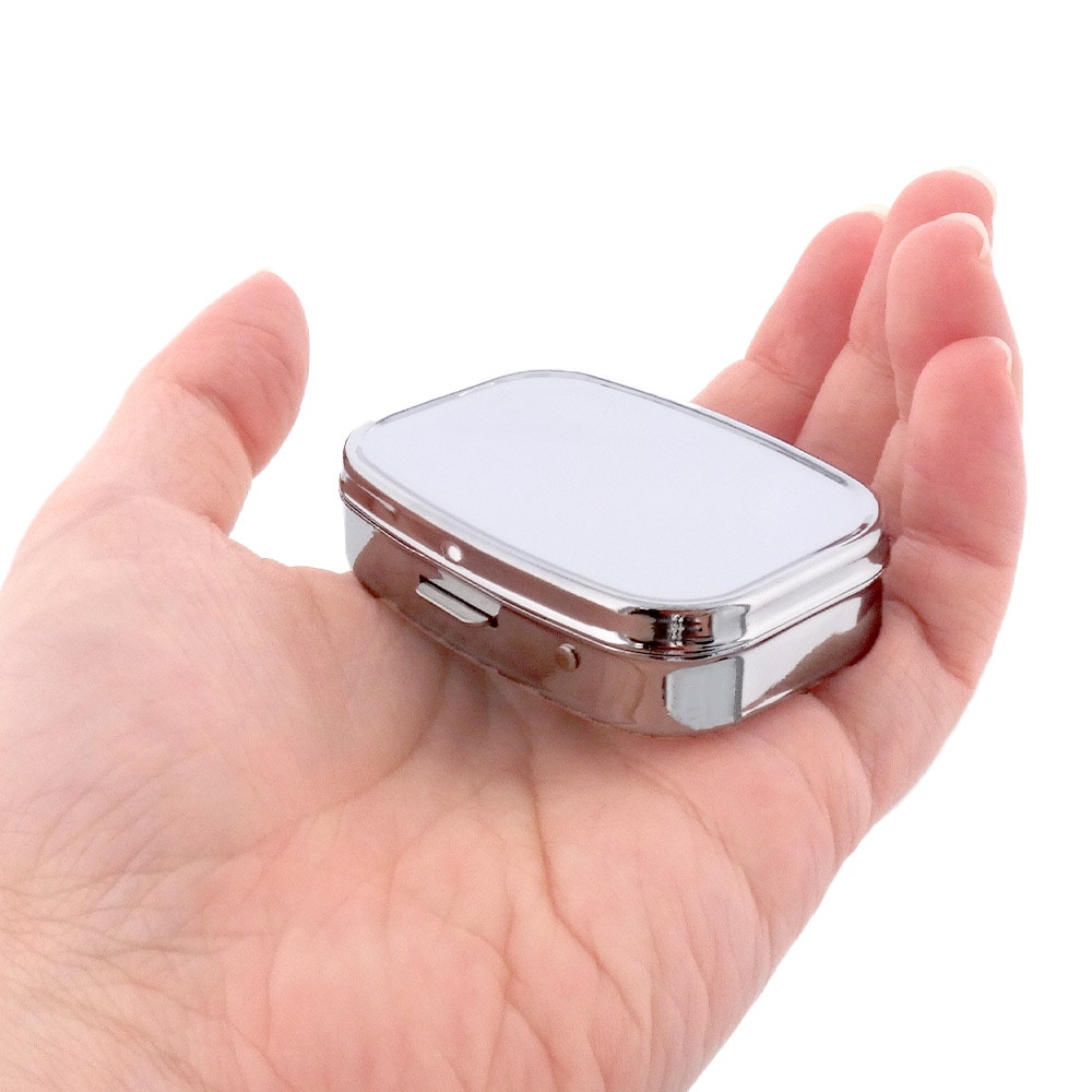 アイラッシュケース（鏡付き） シルバー B325-2｜パーツ材料の通販