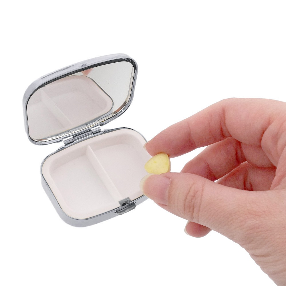 アイラッシュケース（鏡付き） シルバー B325-2｜パーツ材料の通販