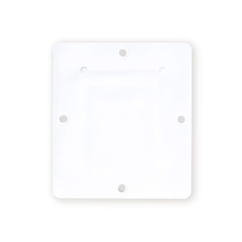 ウォールポケット 角型 小 ホワイト 無地