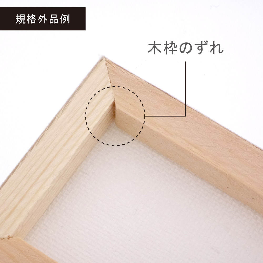 ミニキャンバス 50×70mm 無地【B級品】【在庫限り】【SALE】