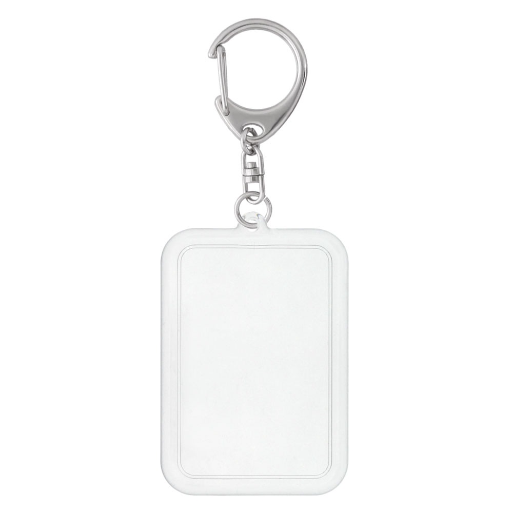 ハメパチ 長方形 KK68 キーホルダー 555 L 付き （CAK-K68A）