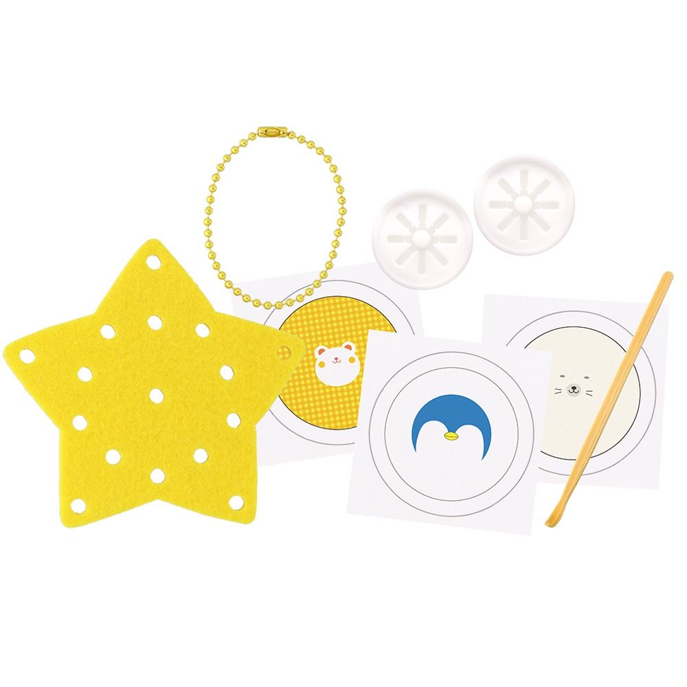 親子でつくろう！『あそぼーたん』 おなまえキット ほし