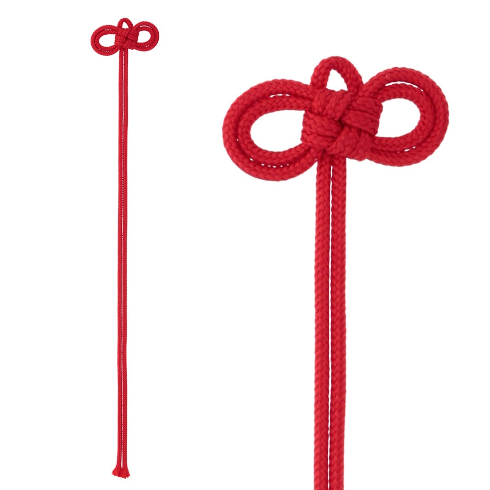 お守り紐 めがね結び 28㎜×17cm