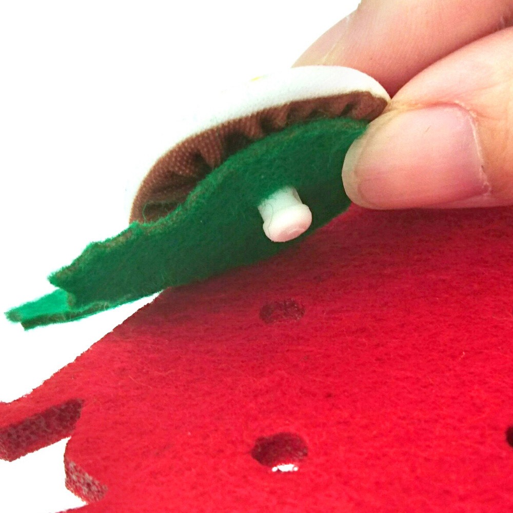 親子時間を楽しもう♪ 『あそぼーたん』 クリスマスチャームキット リース