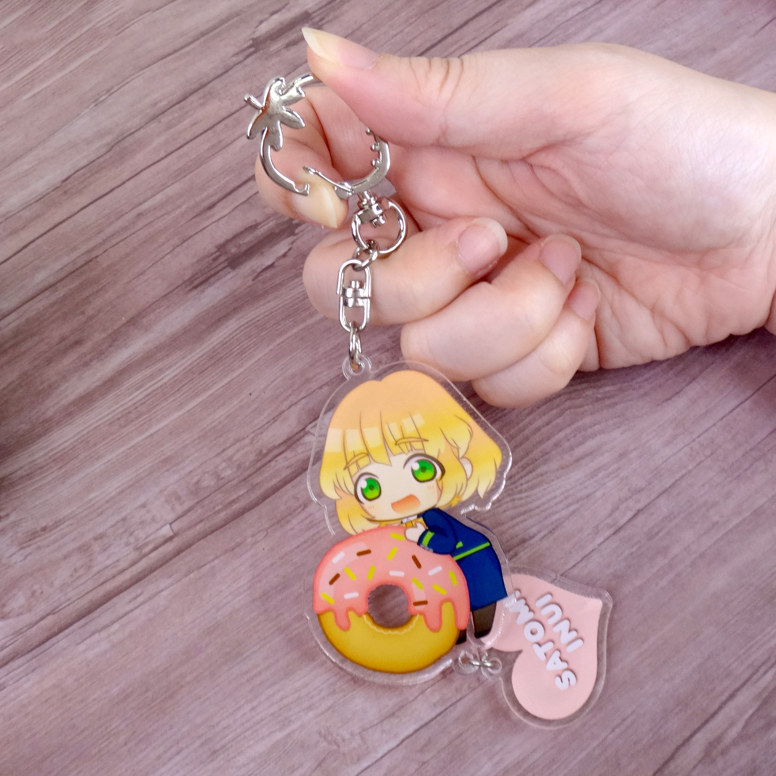 チャームフック さくら型 シルバー